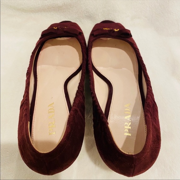 Prada suede leather mini heels - Picture 8 of 10